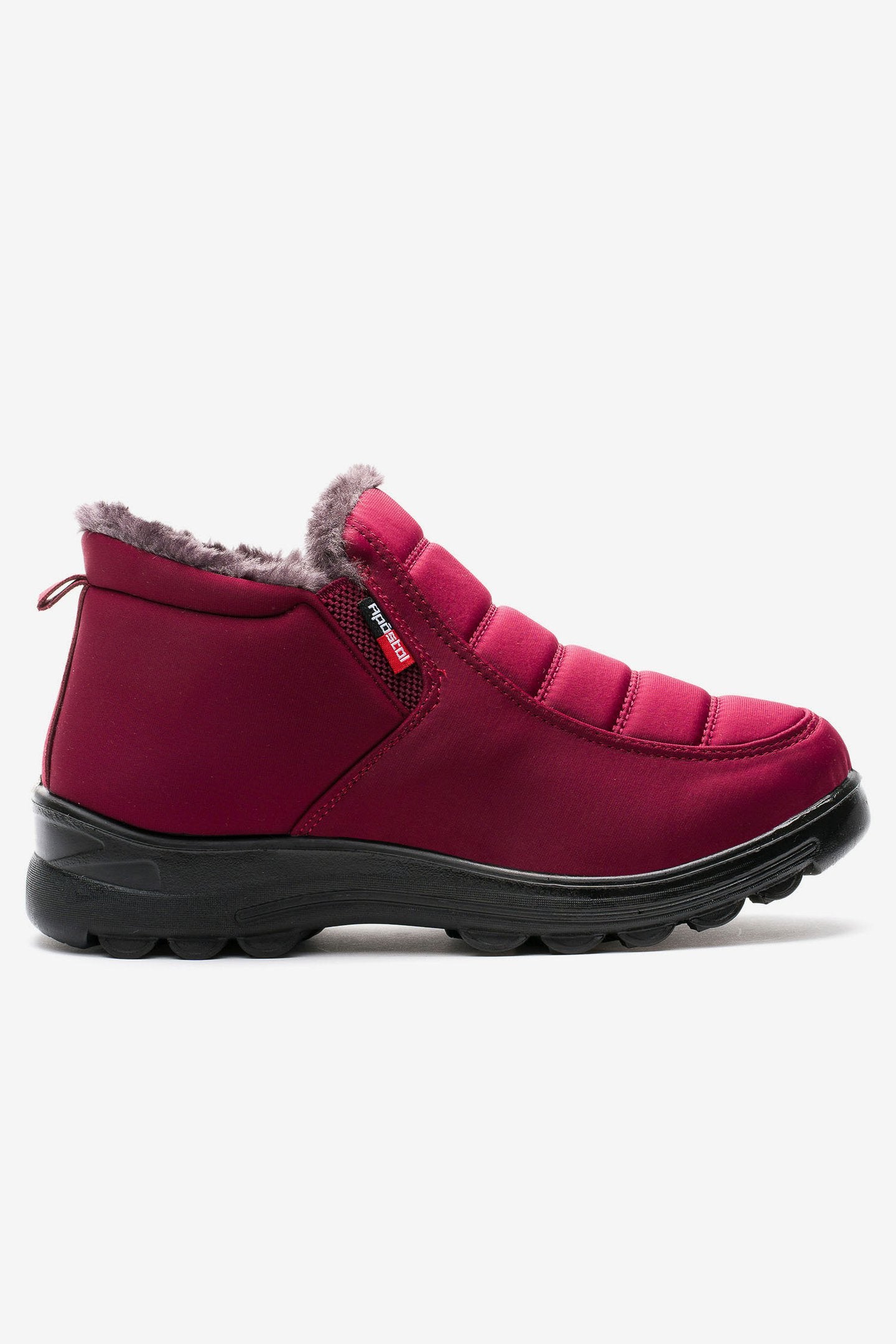 Zapatilla Mujer Burdeo Saki Chancleta Chancleta